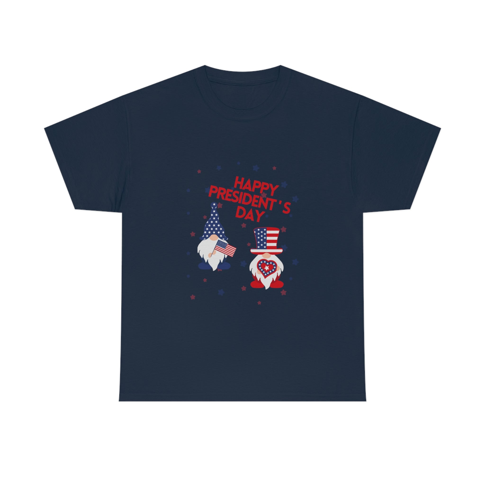 Happy President's Day Gnome Unisex Heavy Cotton Tee
