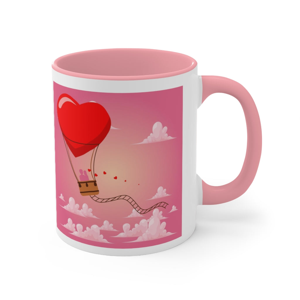 Happy Valentine's Day Accent Mug