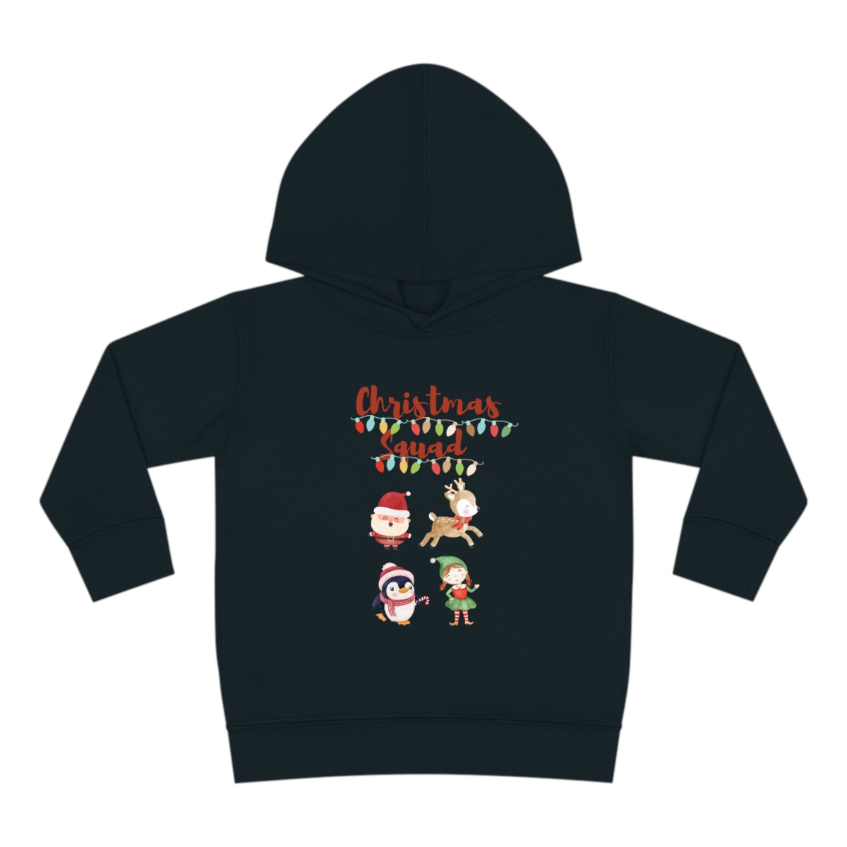Christmas Squad Toddler Pullover Fleece Hoodie