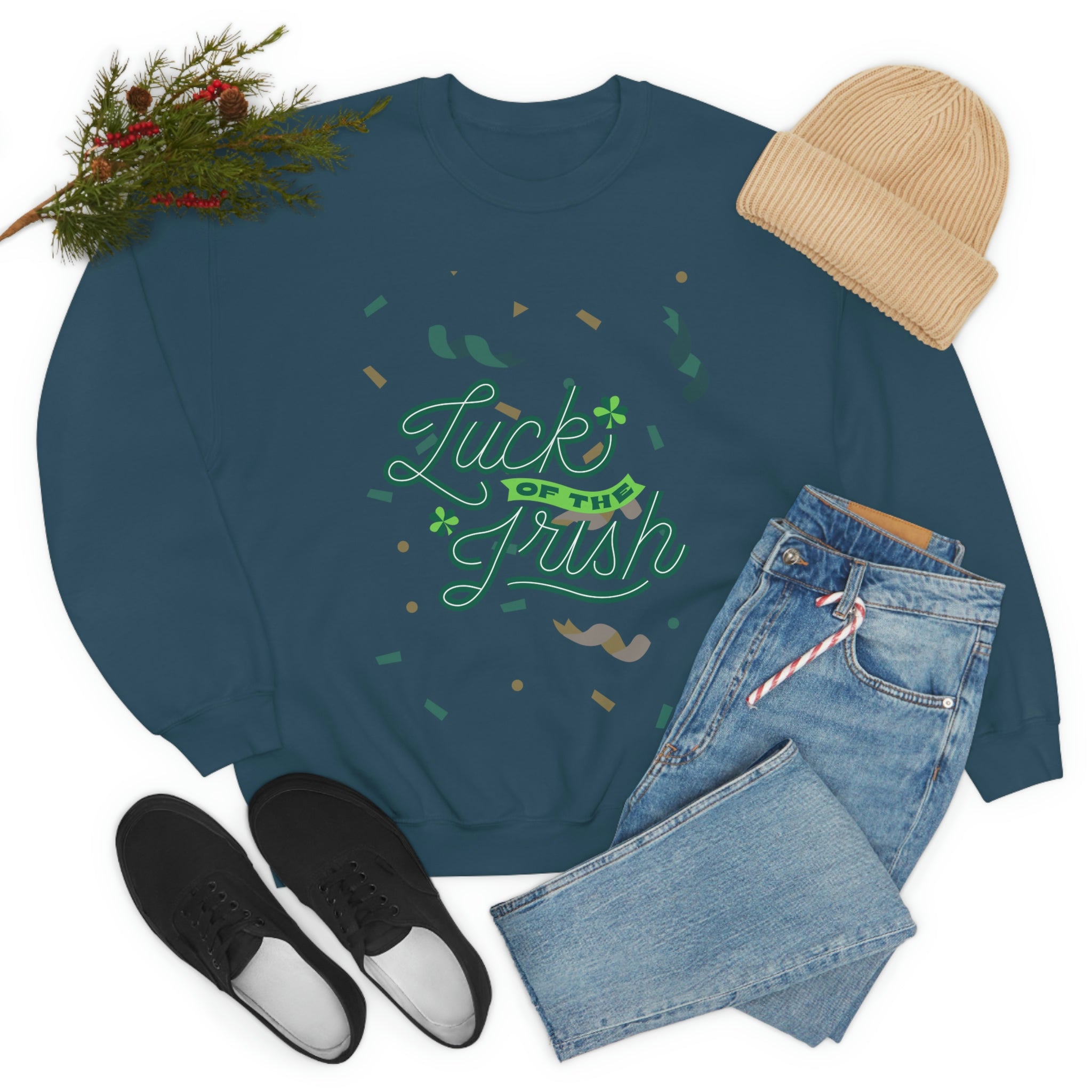 Luck Of The Irish Unisex Heavy Blend™ Crewneck Sweatshirt