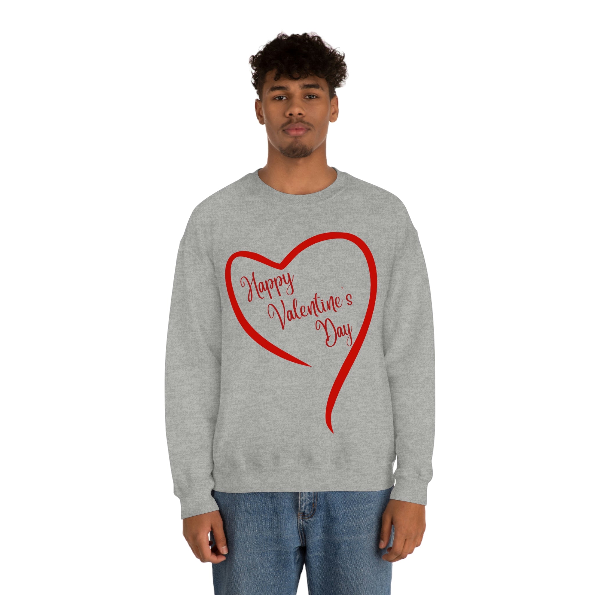 Happy Valentine's Day Unisex Heavy Blend™ Crewneck Sweatshirt