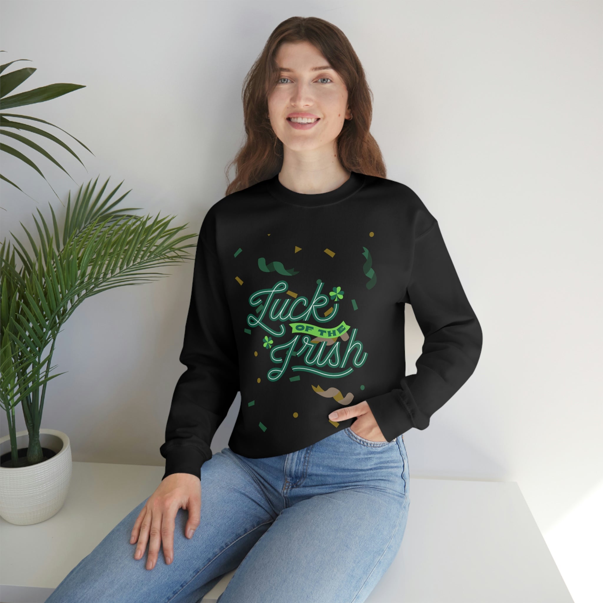 Luck Of The Irish Unisex Heavy Blend™ Crewneck Sweatshirt