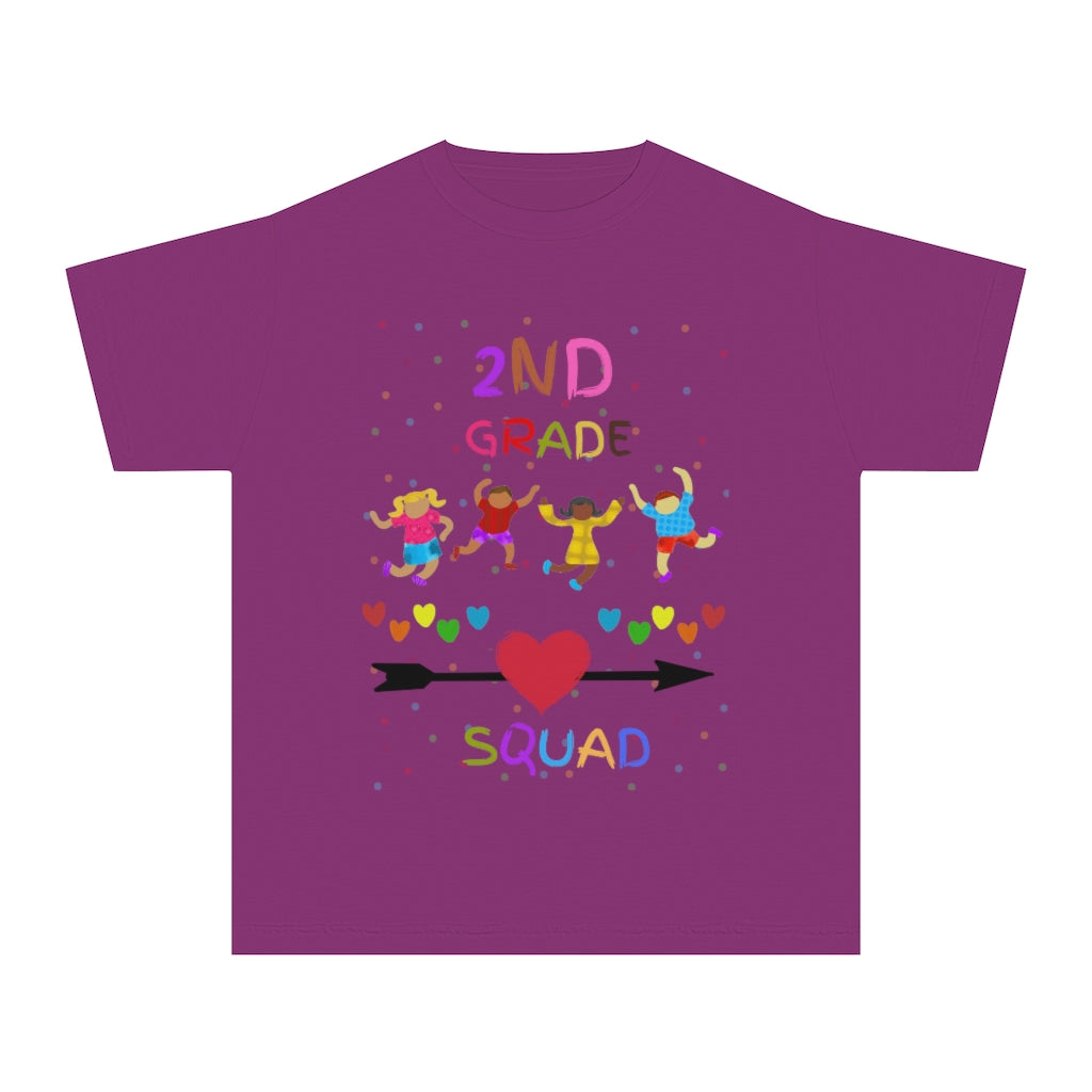 2nd Grade Squad Youth Midweight Tee