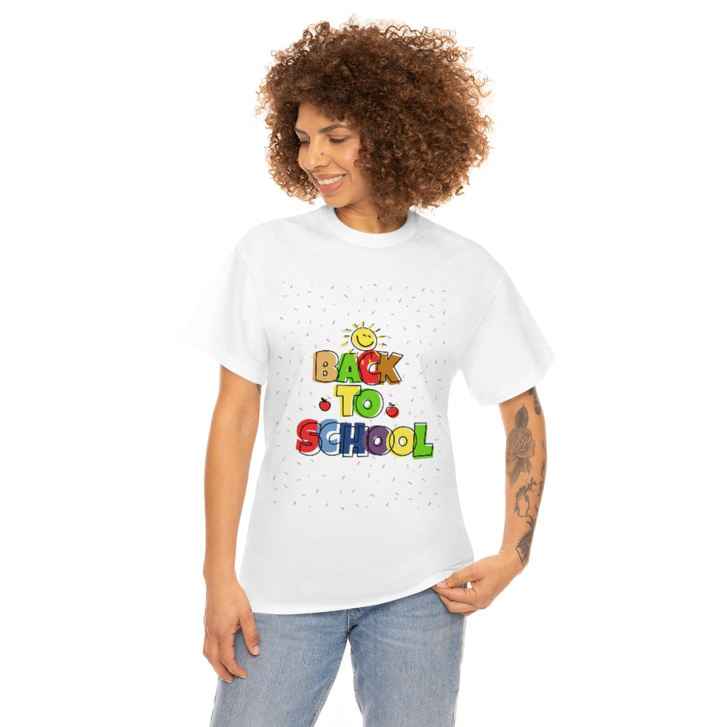 The Sunny Back to School Unisex Heavy Cotton Tee