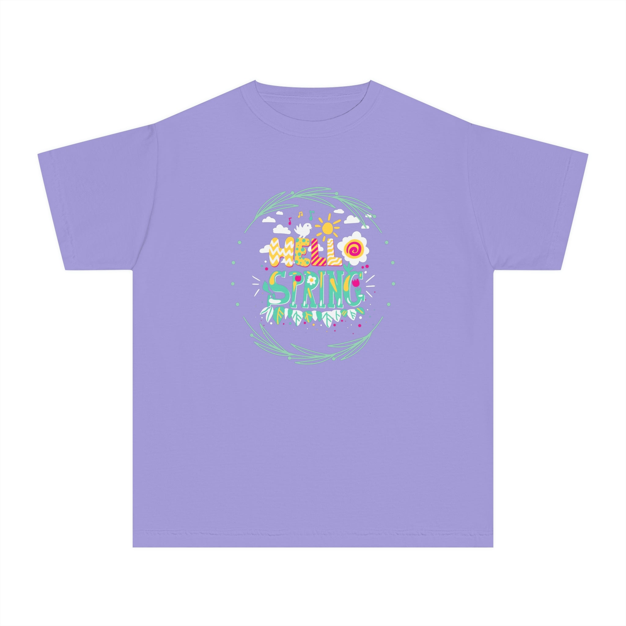 Hello Spring Youth Midweight Tee