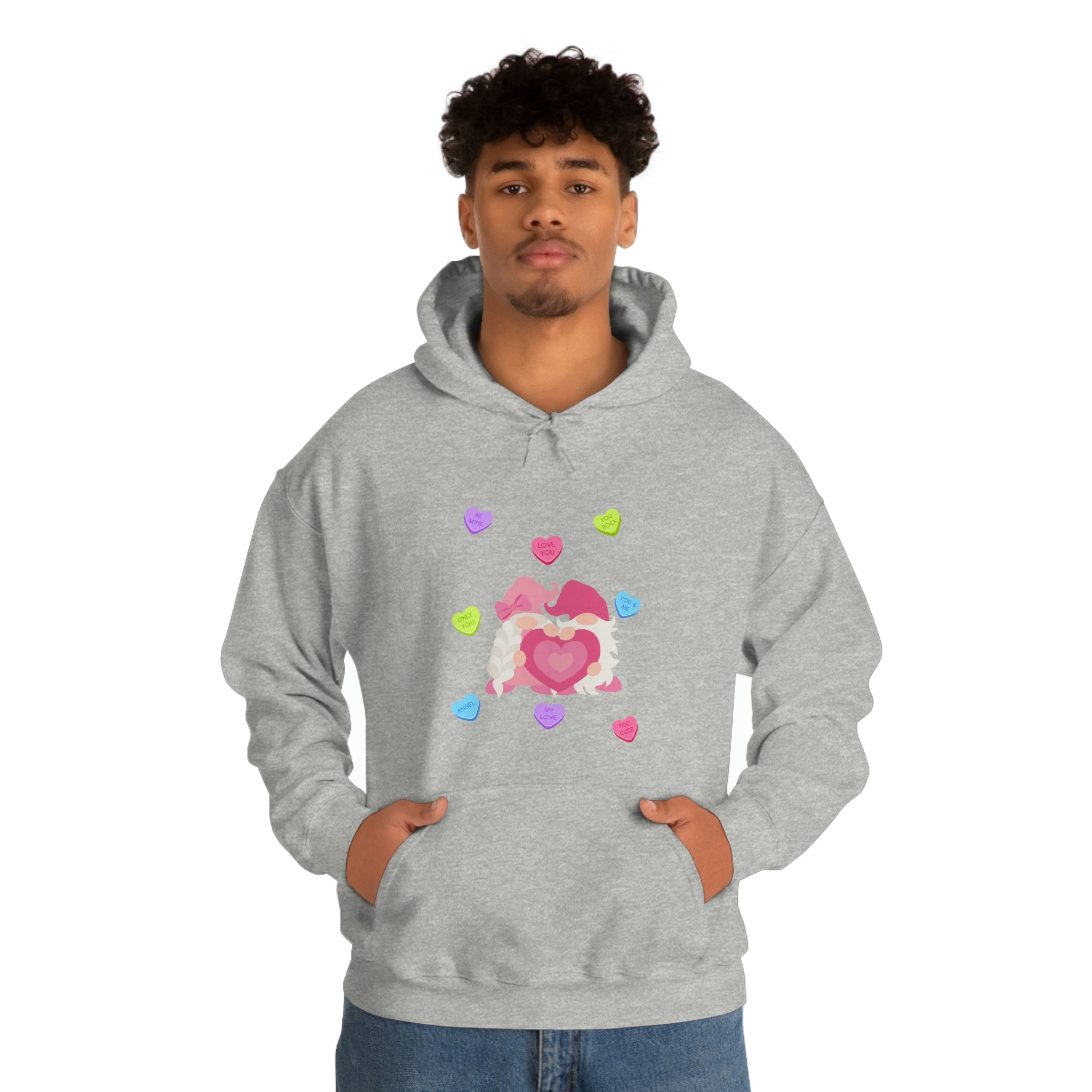 You Gnome I Love you!! Unisex Heavy Blend™ Hooded Sweatshirt