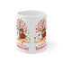 Happy Thanksgiving Turkey Pilgrim Ceramic Mug 11oz