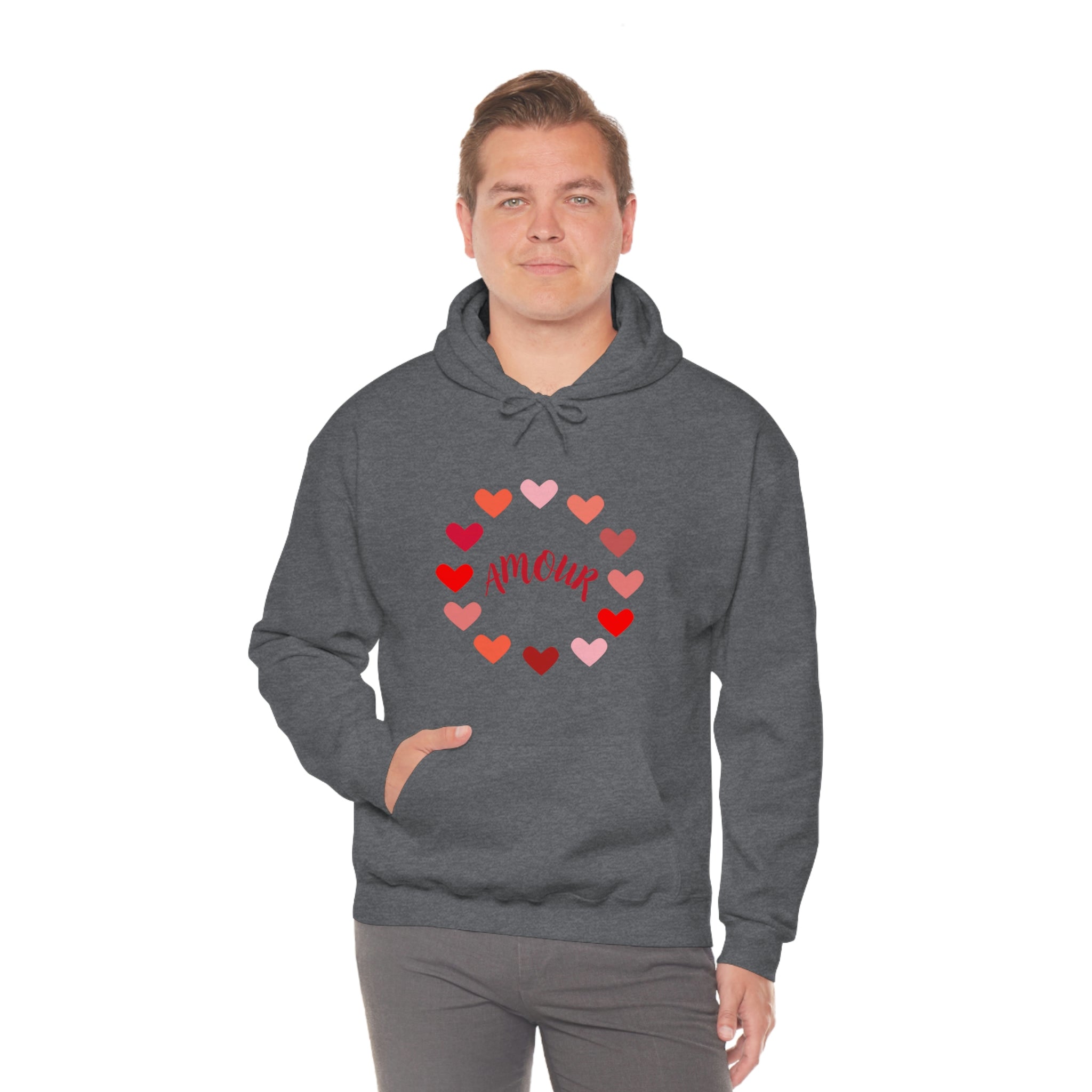 Amour Unisex Heavy Blend™ Hooded Sweatshirt