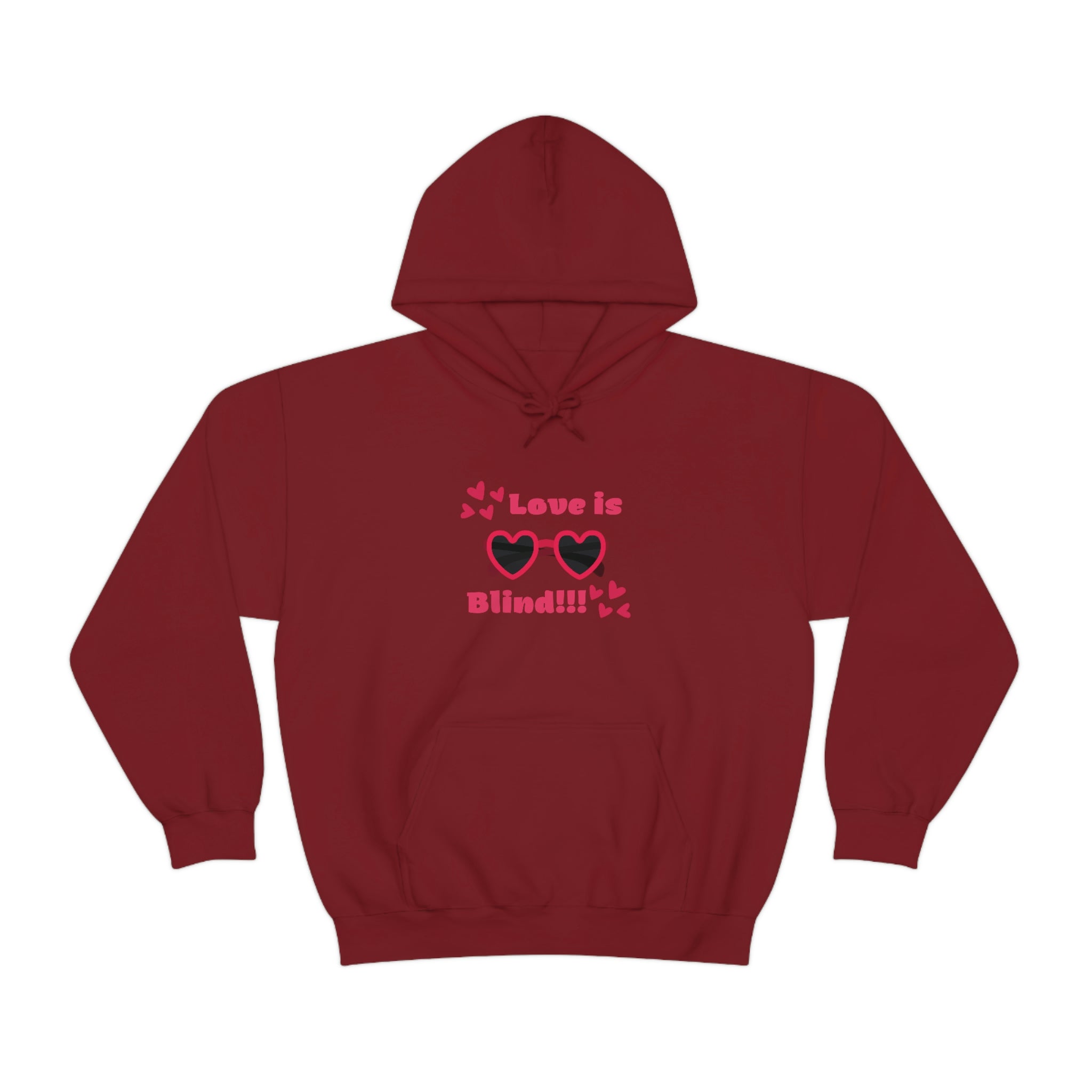 Love Is Blind!!! Unisex Heavy Blend™ Hooded Sweatshirt