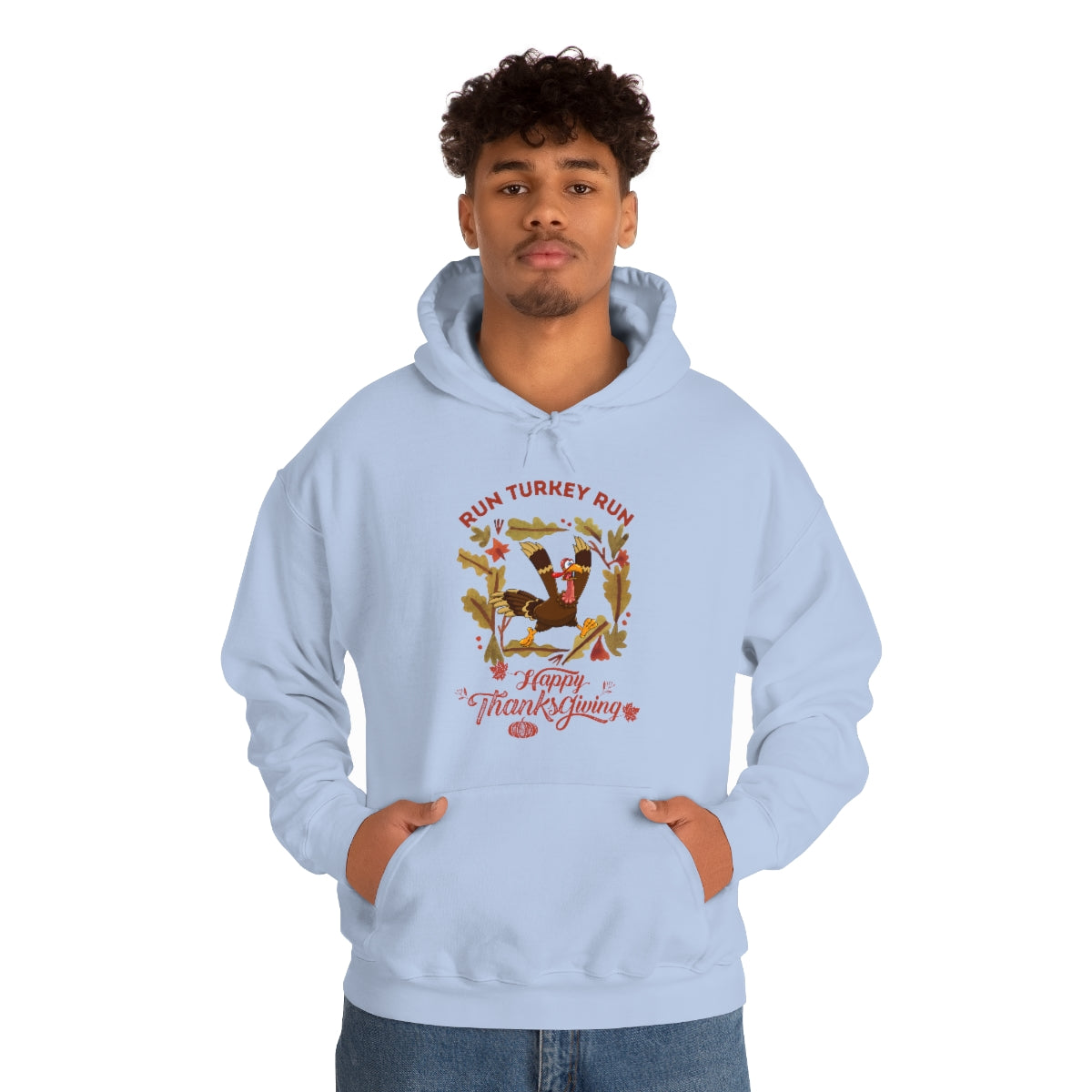 Run Turkey Run Unisex Heavy Blend™ Hooded Sweatshirt