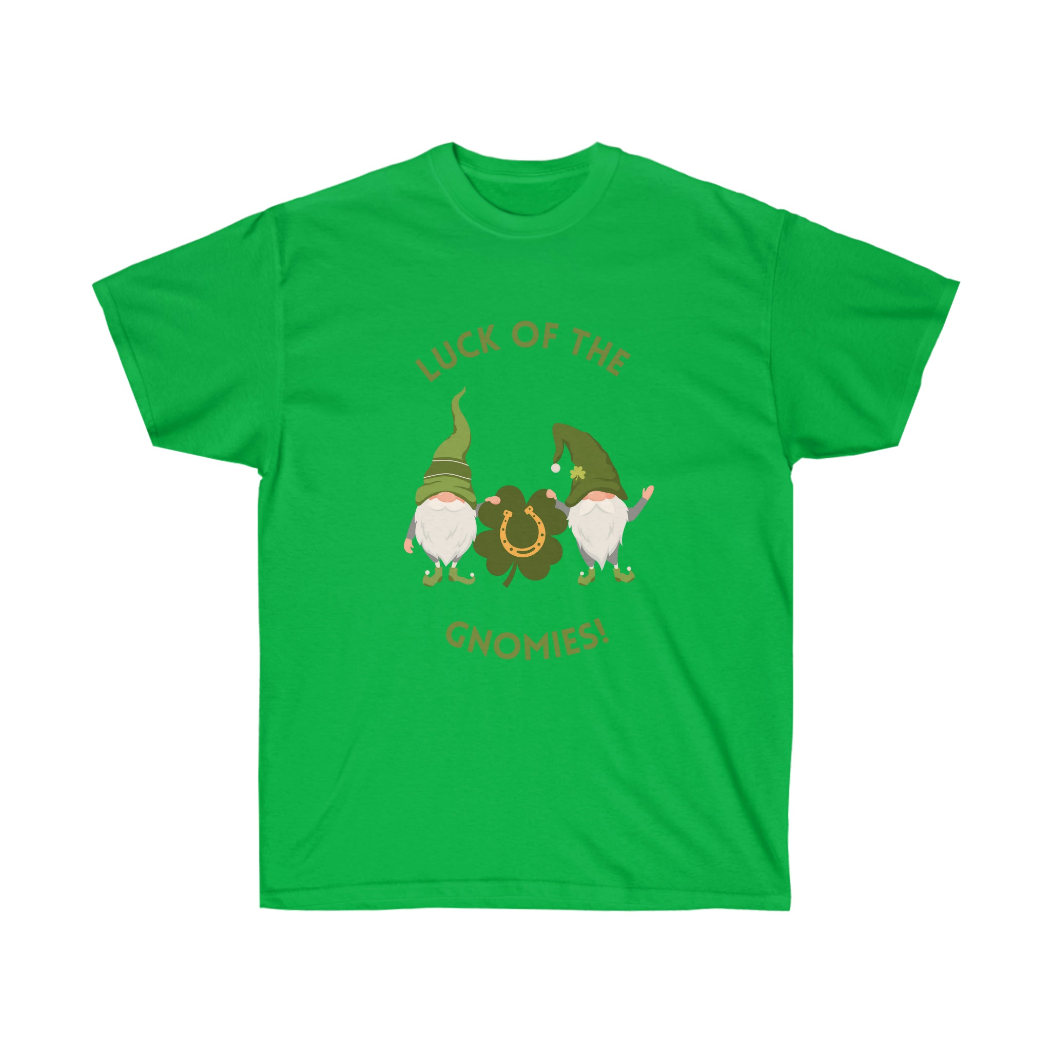 The Luck Of The Gnomies! Unisex Ultra Cotton Tee