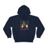 Merry & Bright Holidays Christmas Unisex Heavy Blend™ Hooded Sweatshirt