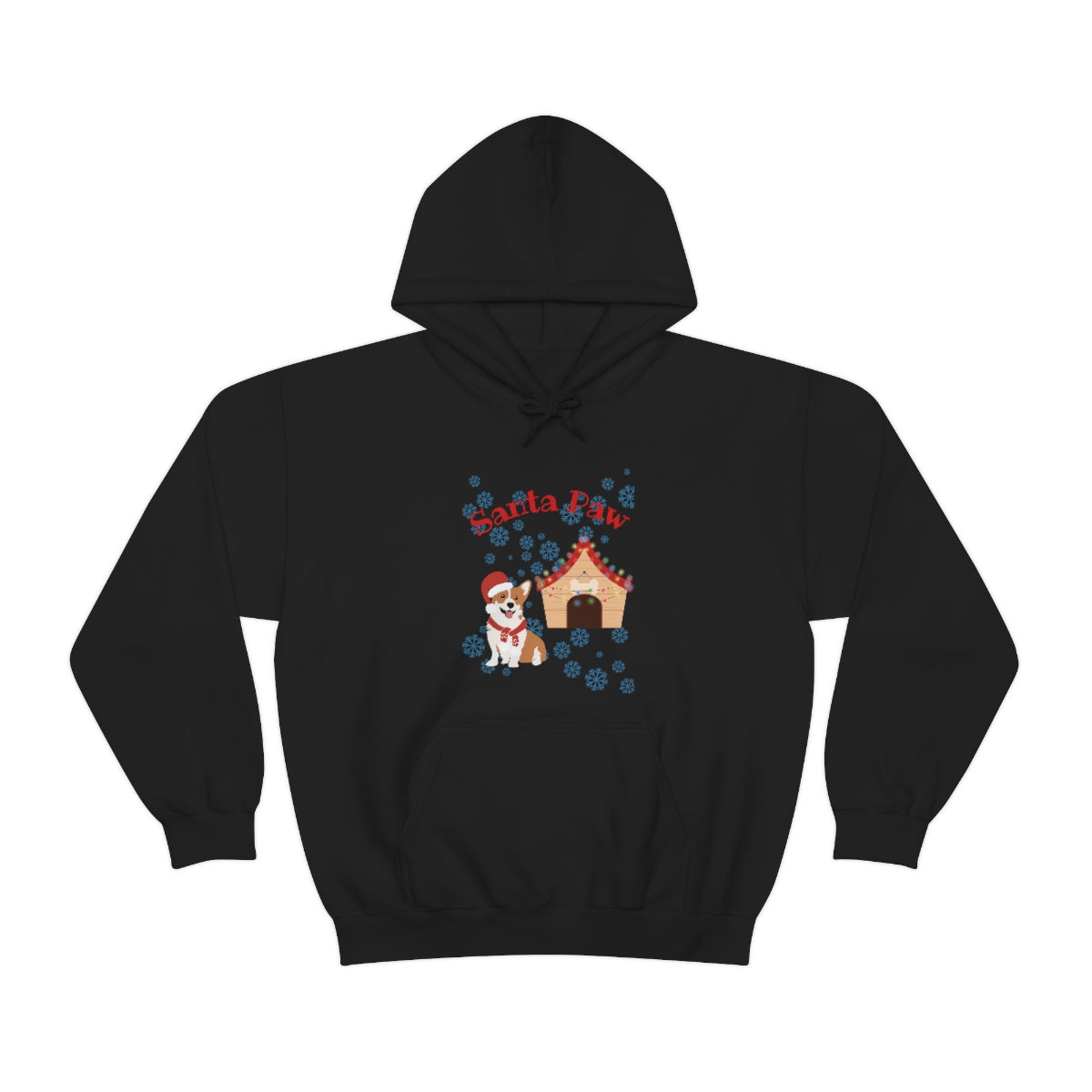 Santa Paw Unisex Heavy Blend™ Hooded Sweatshirt