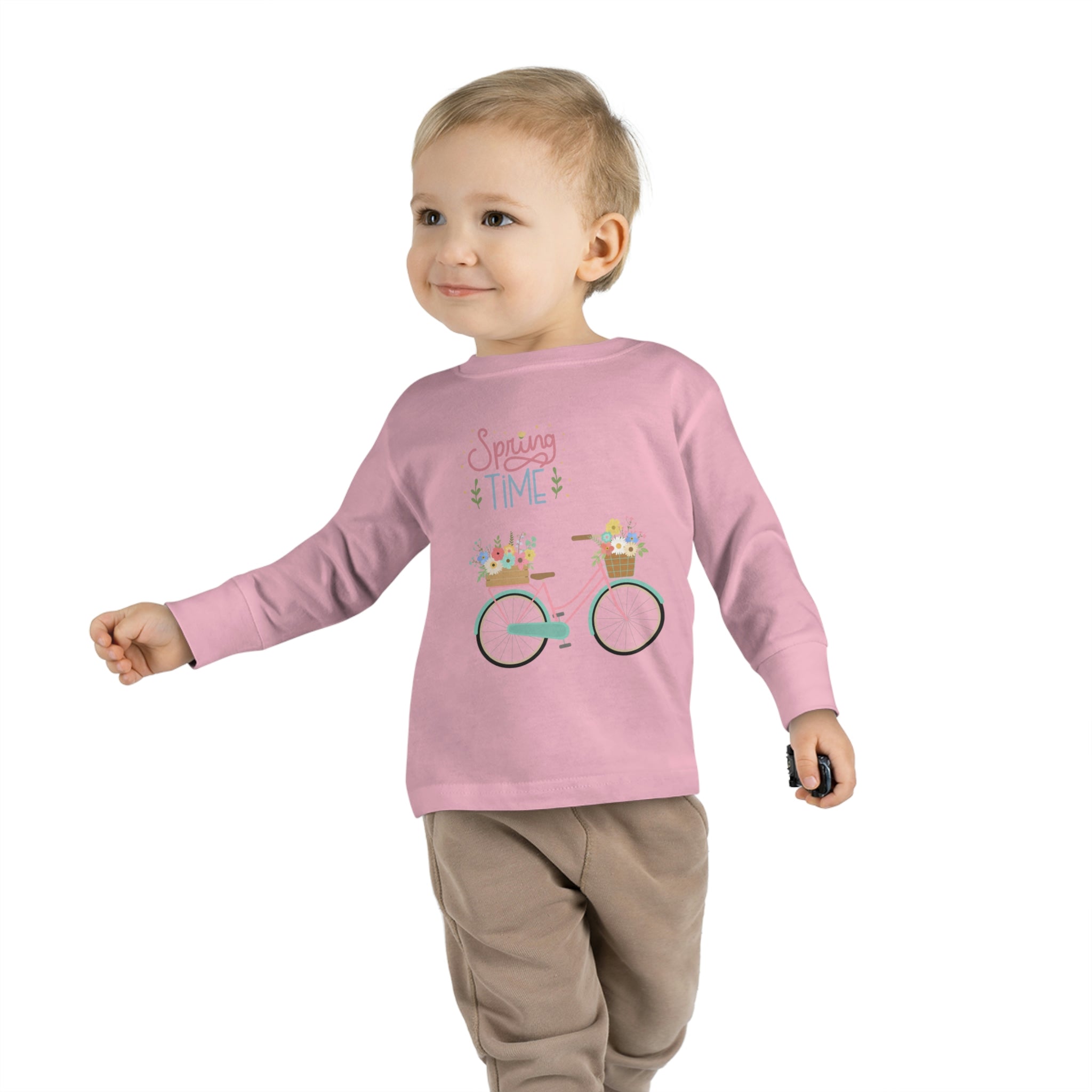 Spring Time Toddler Long Sleeve Tee