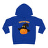 Pumpkin Trick or Treat Toddler Pullover Fleece Hoodie