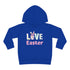 Gnome Love Easter Toddler Pullover Fleece Hoodie