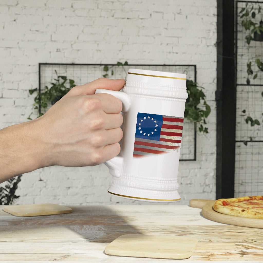 The US Flag Stein Mug