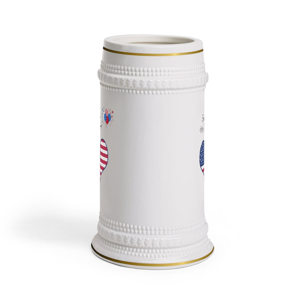 Happy 4th of July Beer Stein Mug