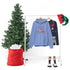 Merry Christmas From Santa & Helpers Unisex Heavy Blend™ Hooded Sweatshirt