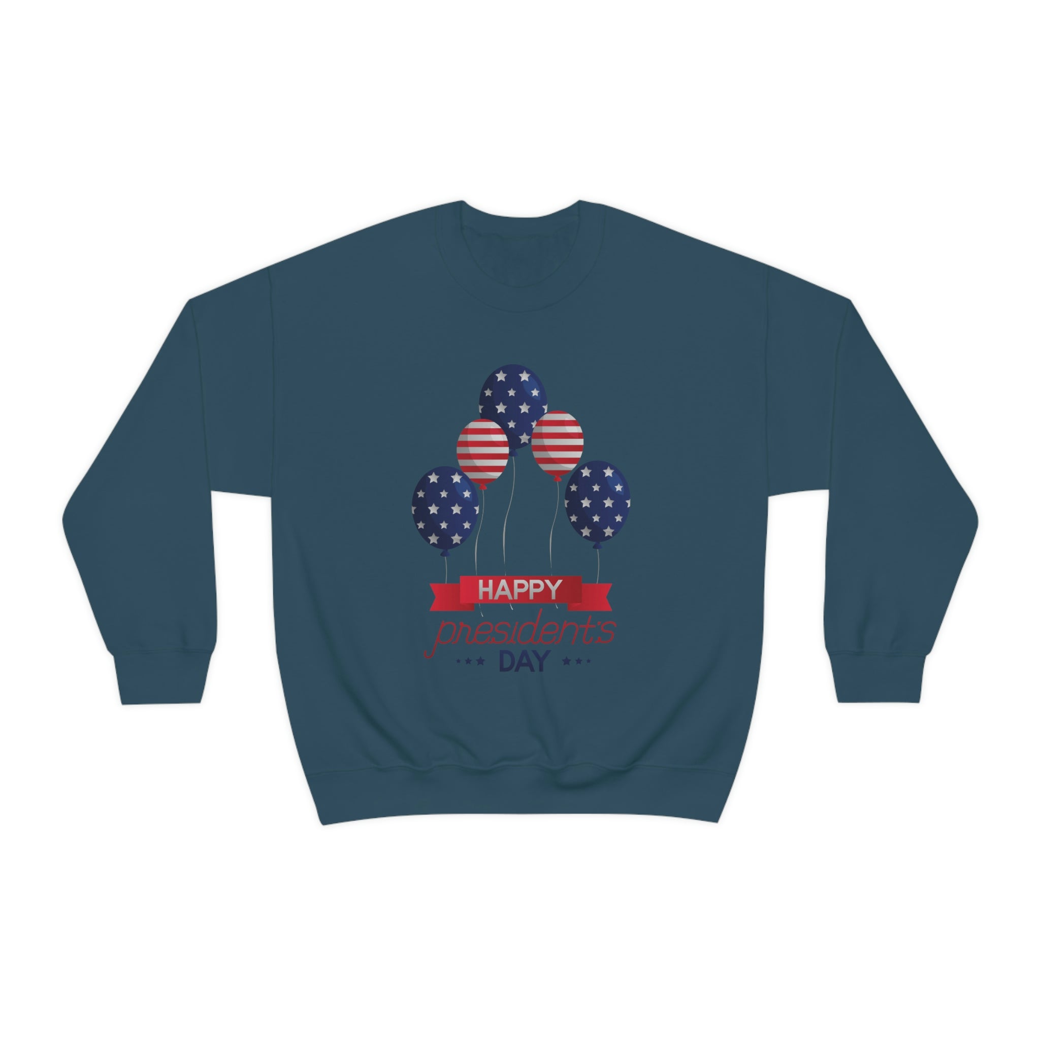 Happy President's Day Stars & Stripe Unisex Heavy Blend™ Crewneck Sweatshirt