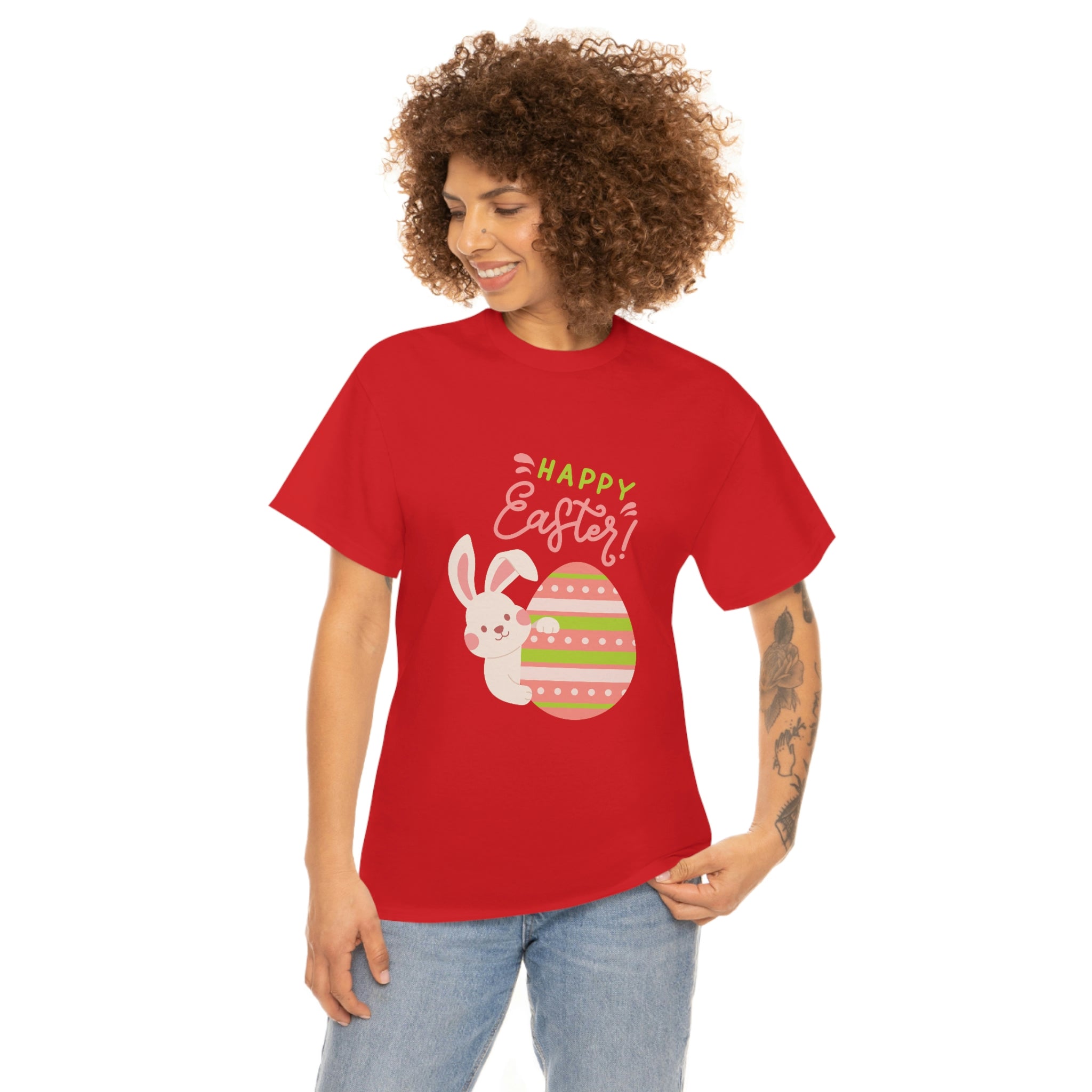 Easter Egg Unisex Heavy Cotton Tee