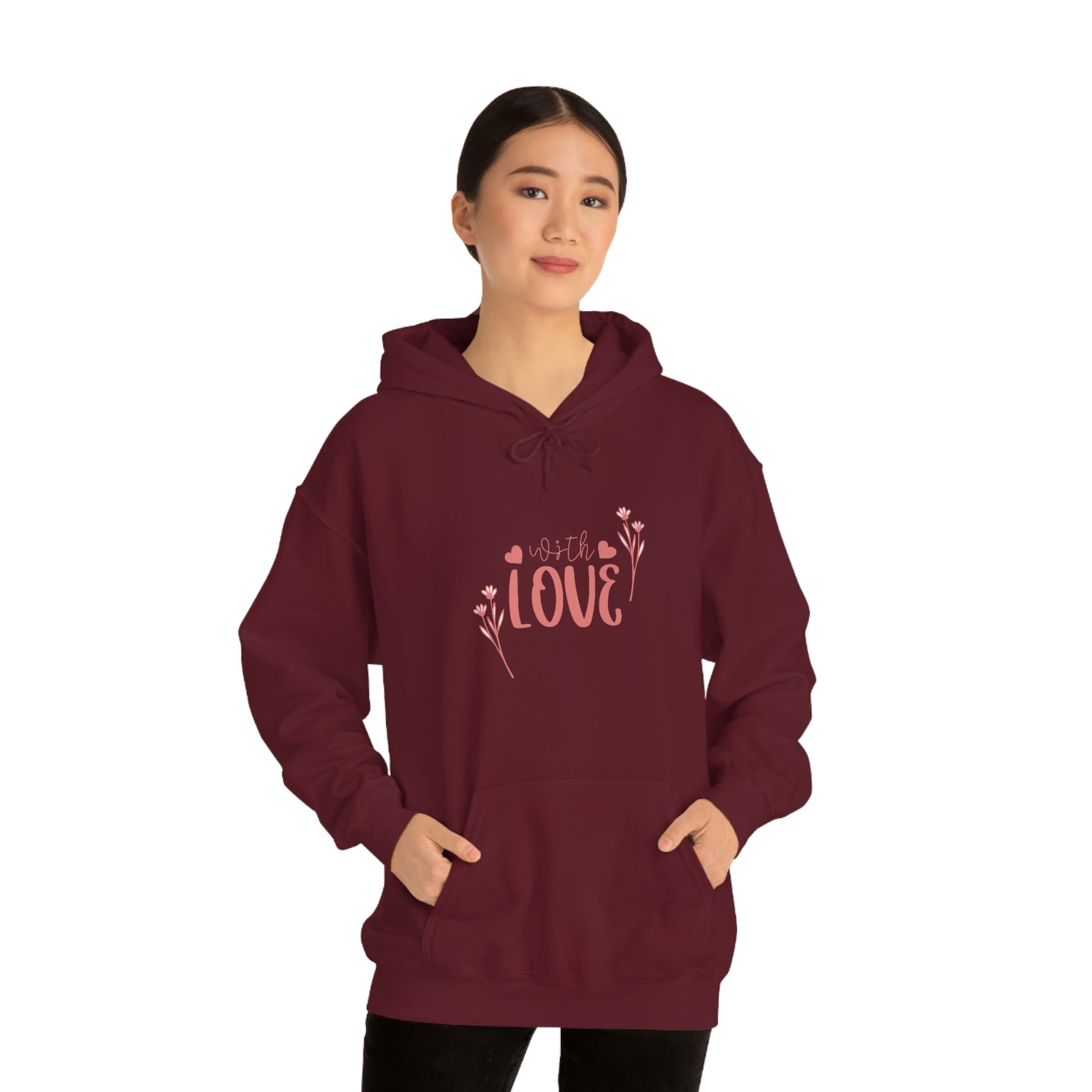 With Love Unisex Heavy Blend™ Hooded Sweatshirt