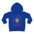 Merry Corgmas Toddler Pullover Fleece Hoodie