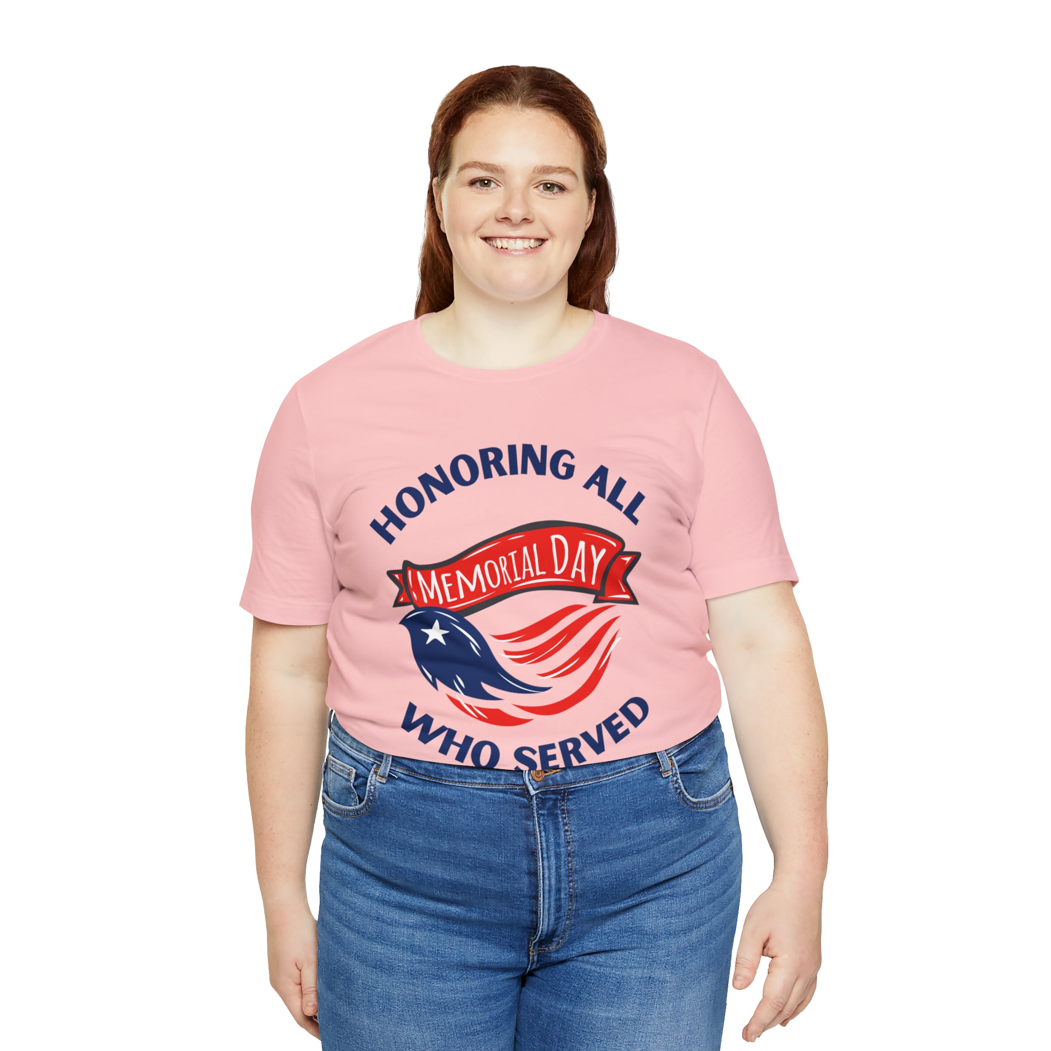 Memorial Day Honoring All Who Served Unisex Jersey Short Sleeve Tee