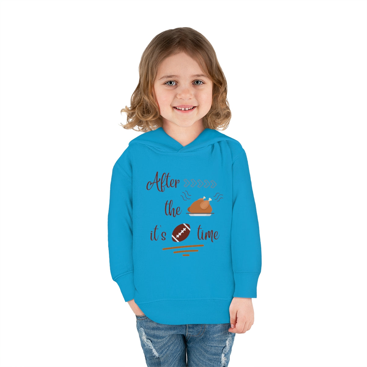 It's Game Time Toddler Pullover Fleece Hoodie