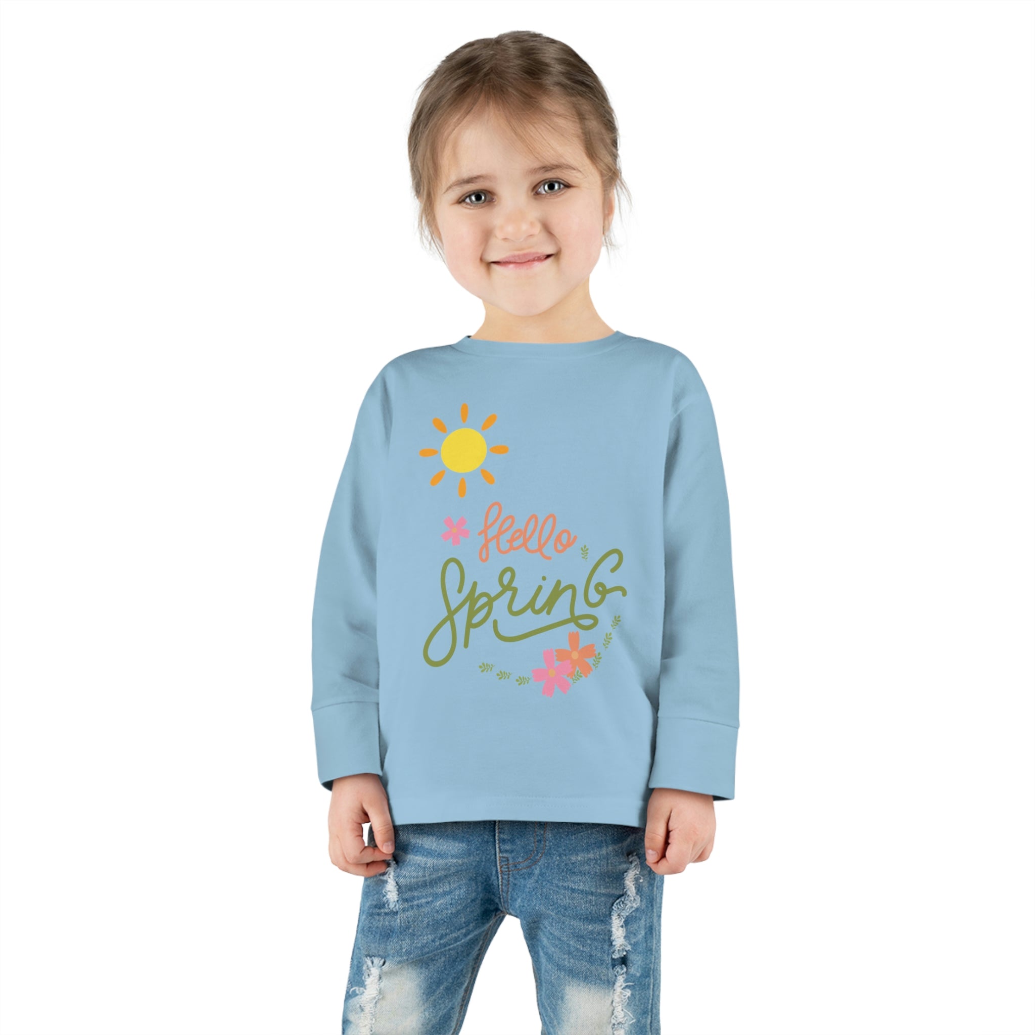 Spring Sunshine Toddler Long Sleeve Tee