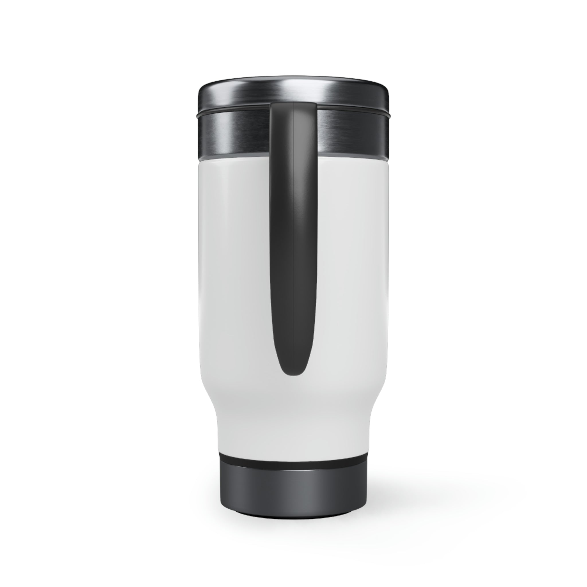 Full Time Grandma Stainless Steel Travel Mug with Handle, 14oz