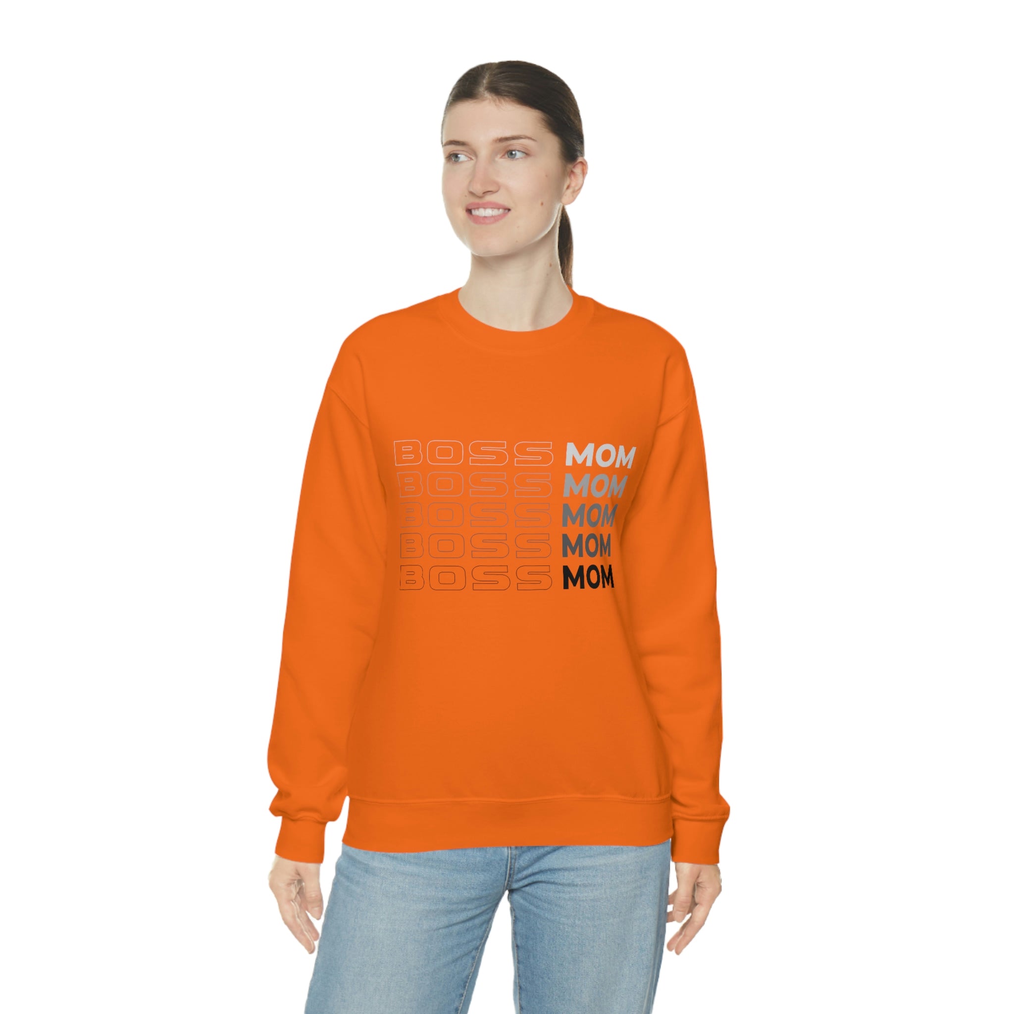 Boss Mom Unisex Heavy Blend™ Crewneck Sweatshirt