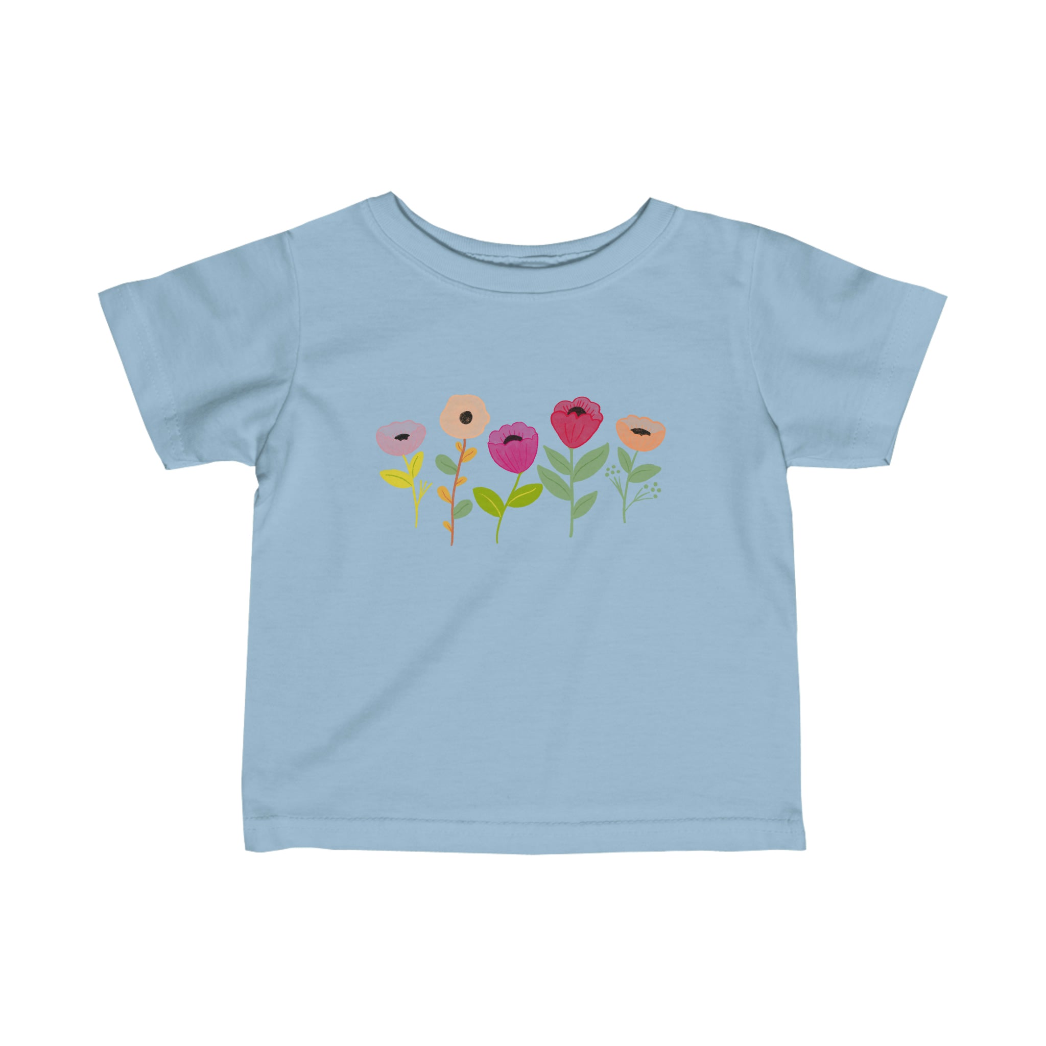 Spring Flowers Infant Fine Jersey Tee