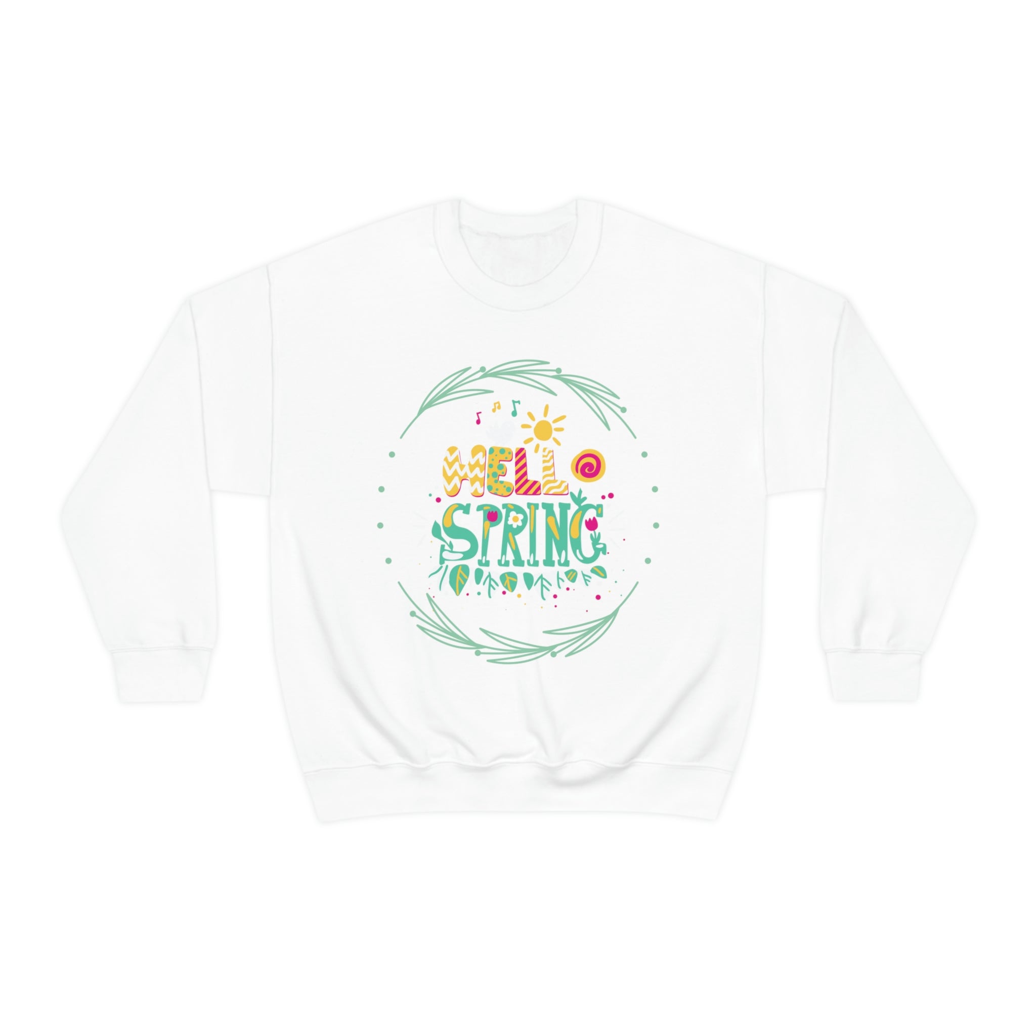 Hello Spring Unisex Heavy Blend™ Crewneck Sweatshirt