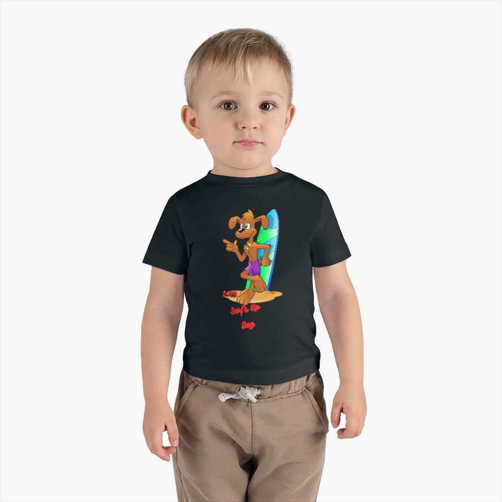 Surf's Up Dog Infant Cotton Jersey Tee