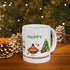 Happy Hallothanksmas Ceramic Mug 11oz