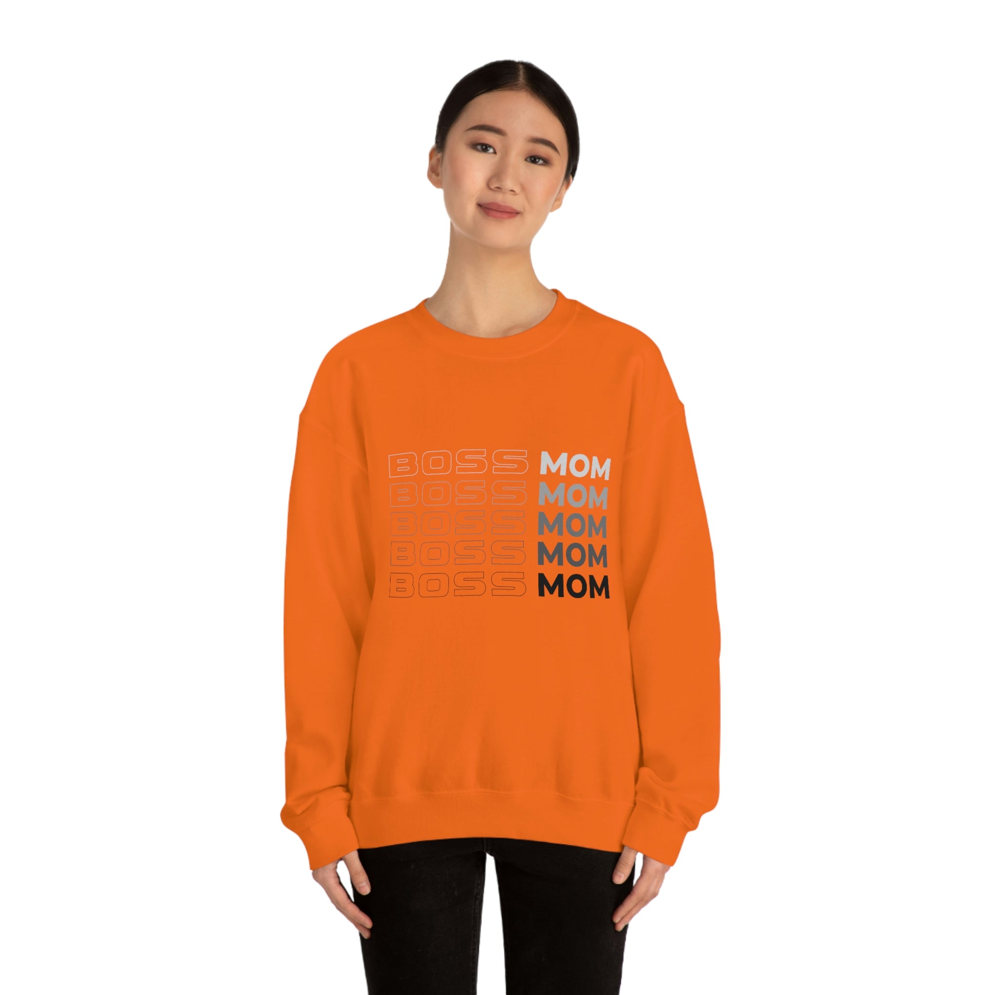 Boss Mom Unisex Heavy Blend™ Crewneck Sweatshirt