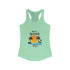 Hello Summer Beach Please Women's Ideal Racerback Tank