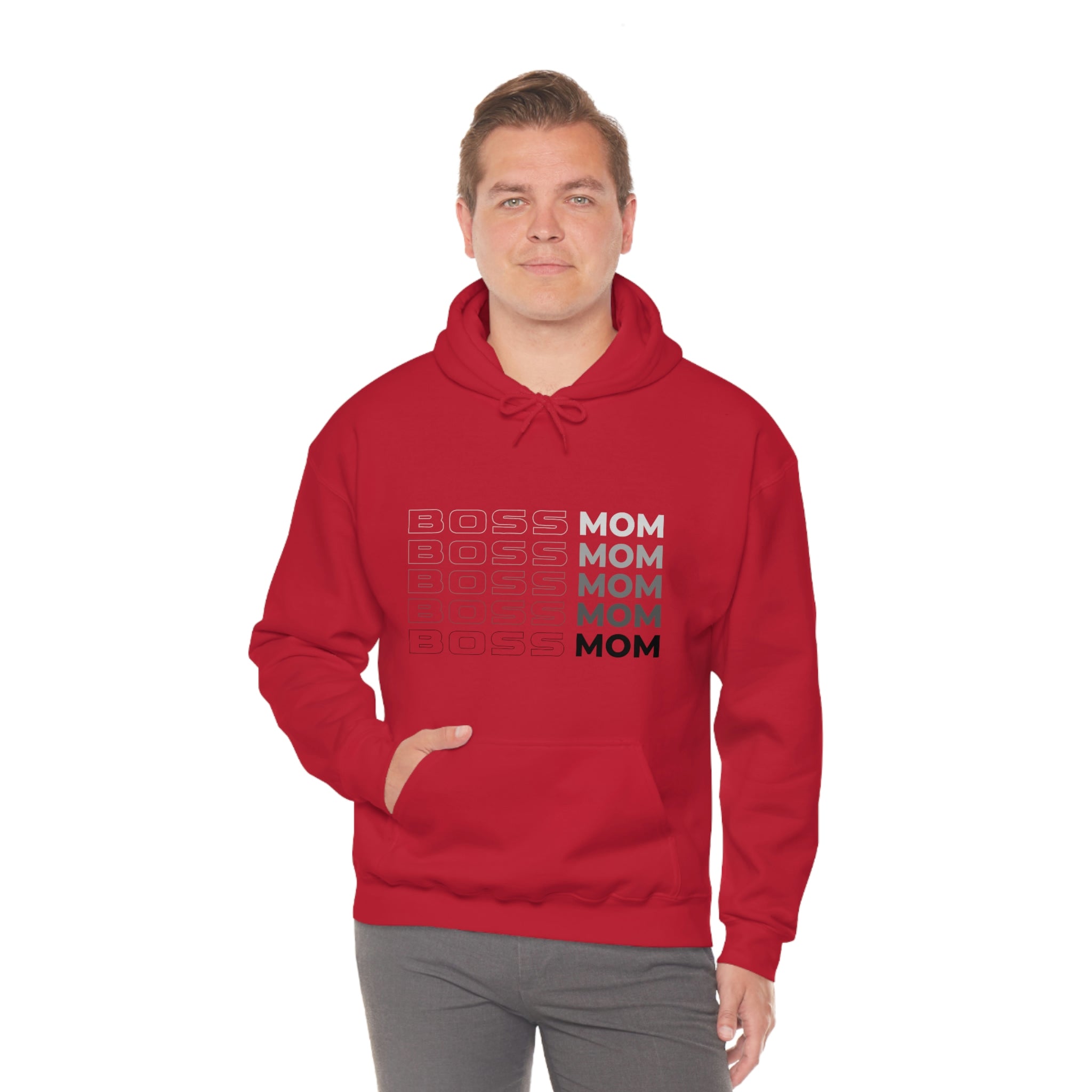 Boss Mom Unisex Heavy Blend™ Hooded Sweatshirt