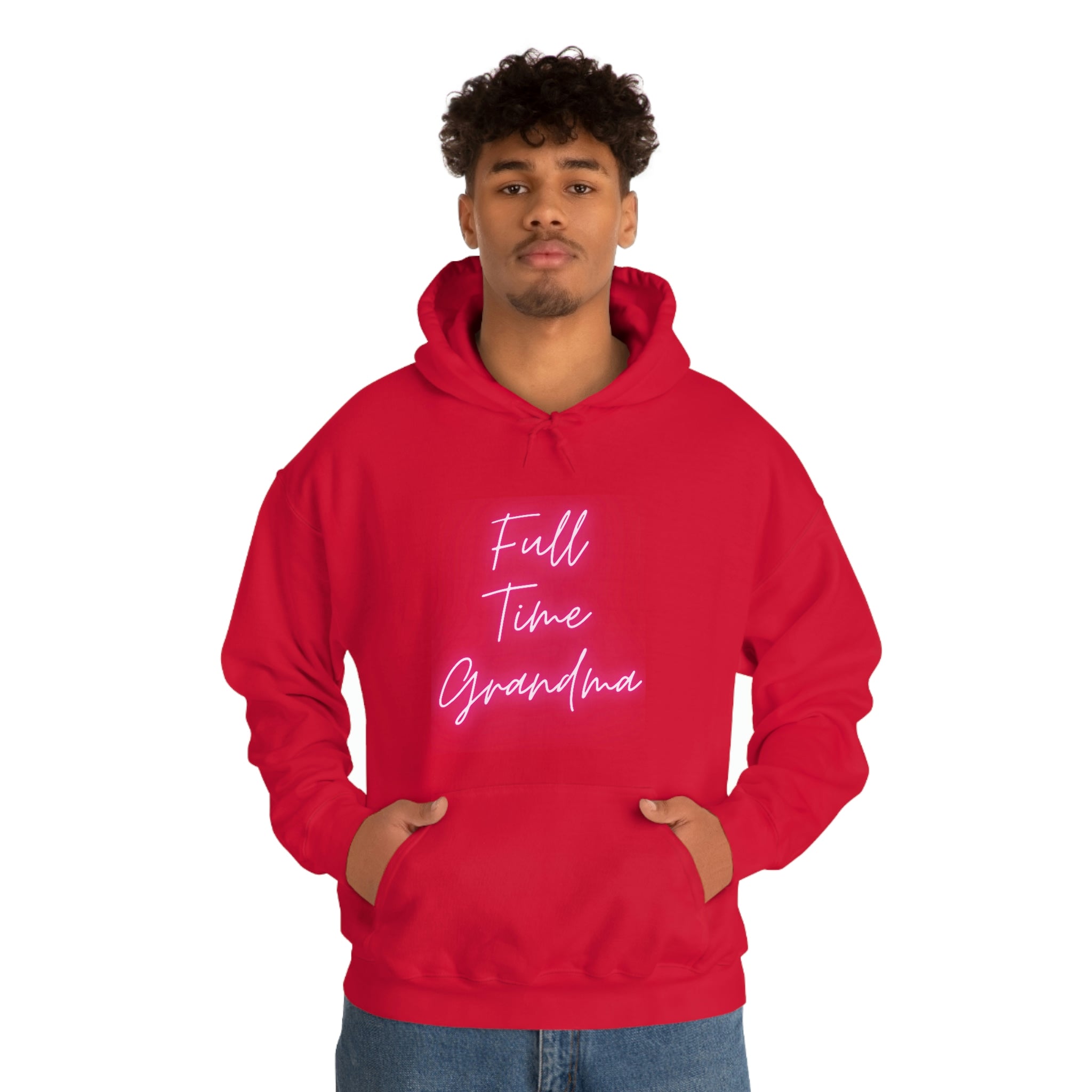 Full Time Grandma Unisex Heavy Blend™ Hooded Sweatshirt