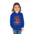 Happy Thanksgiving Turkey Pilgrim Toddler Pullover Fleece Hoodie