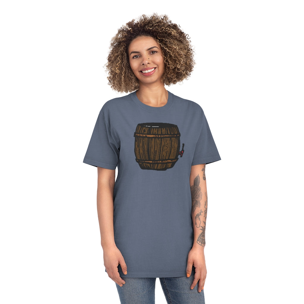 Beer Keg Unisex Faded Shirt