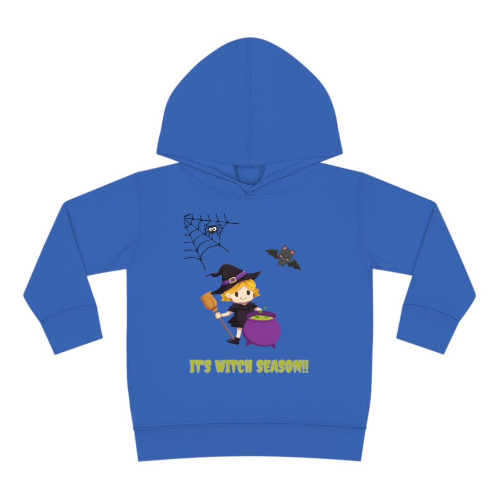 It's Witch Season Toddler Pullover Fleece Hoodie