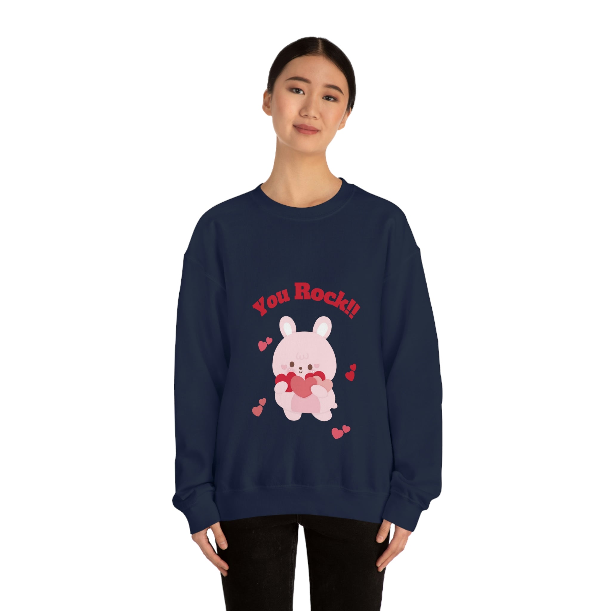 You Rock Unisex Heavy Blend™ Crewneck Sweatshirt