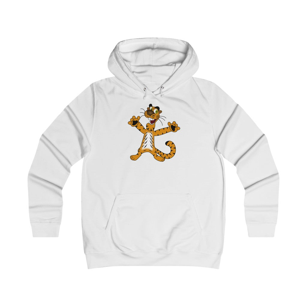 Tigers Girlie College Hoodie