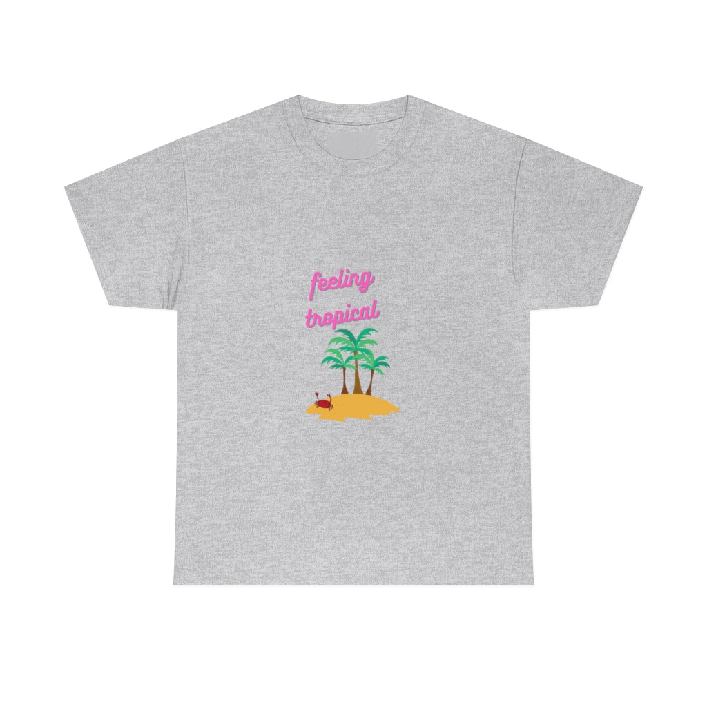 Feeling Tropical Unisex Heavy Cotton Tee