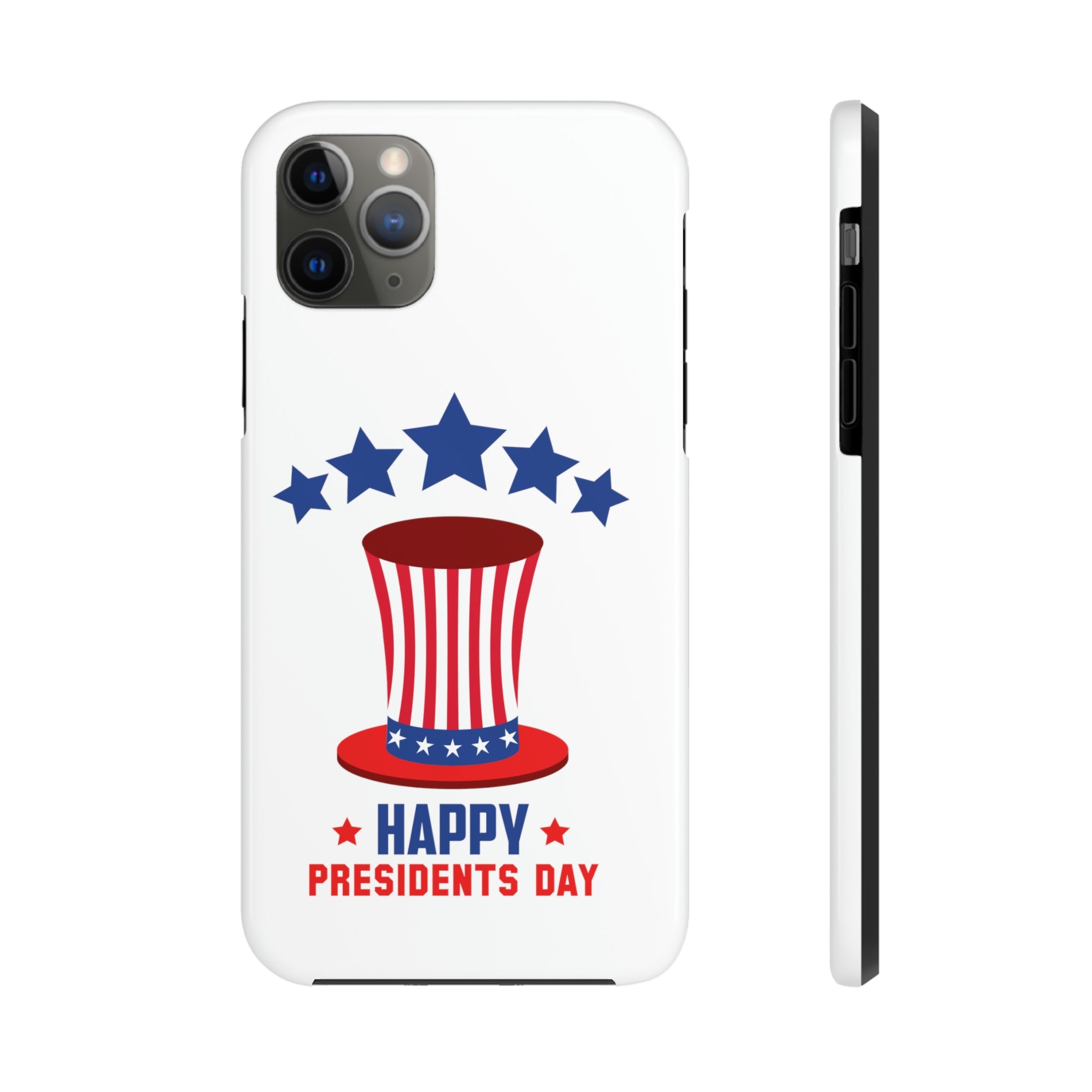 Happy President's Day Hat Tough Phone Cases, Case-Mate