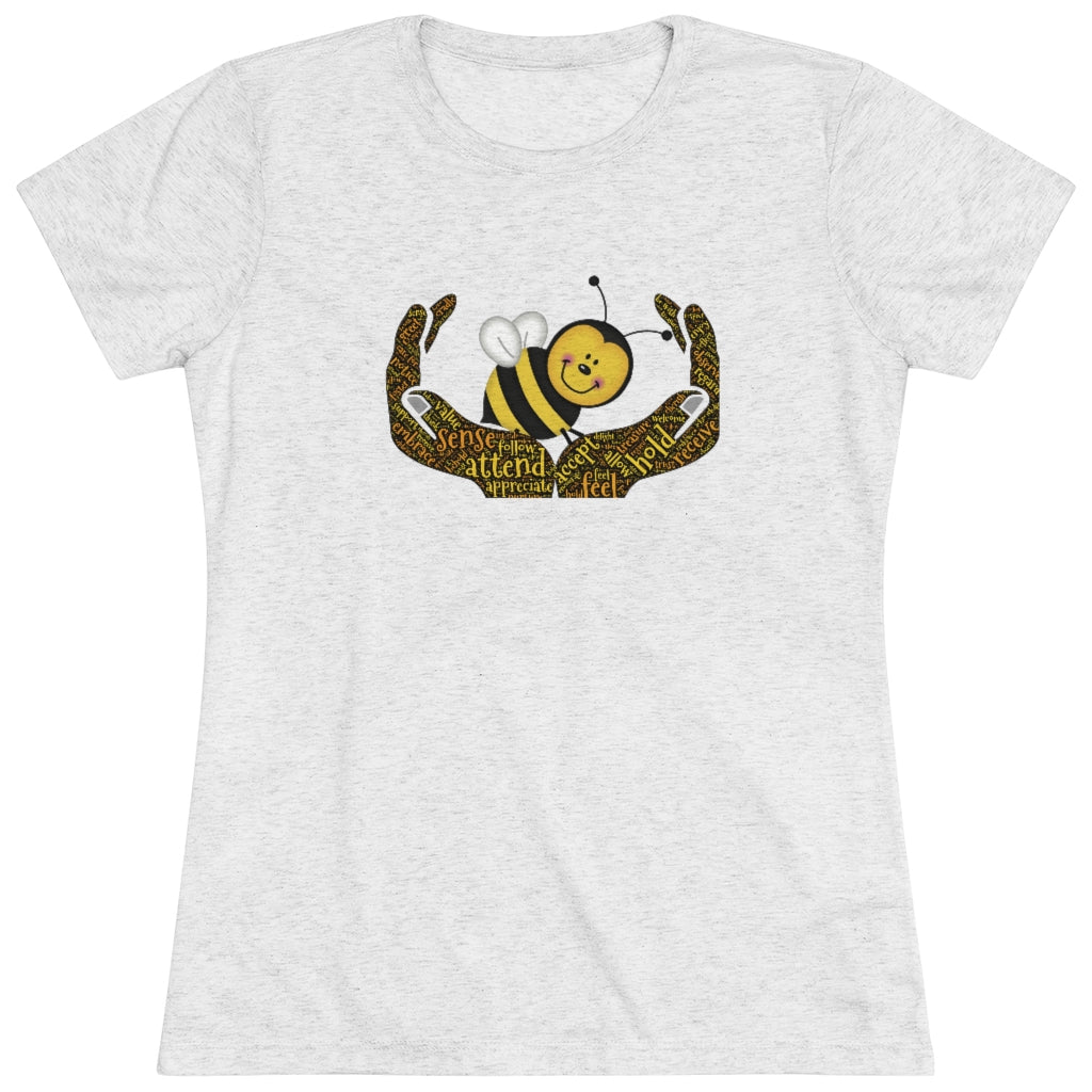 Bee Happy's Women's Triblend Tee