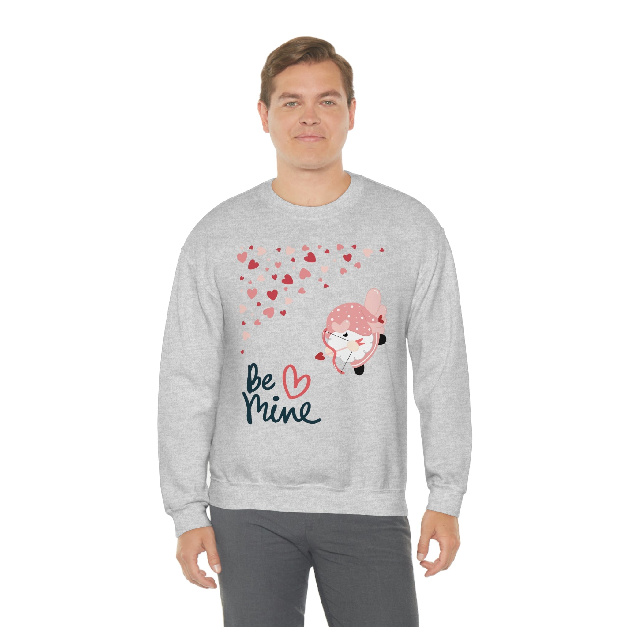 Be Mine Gnome!! Unisex Heavy Blend™ Crewneck Sweatshirt