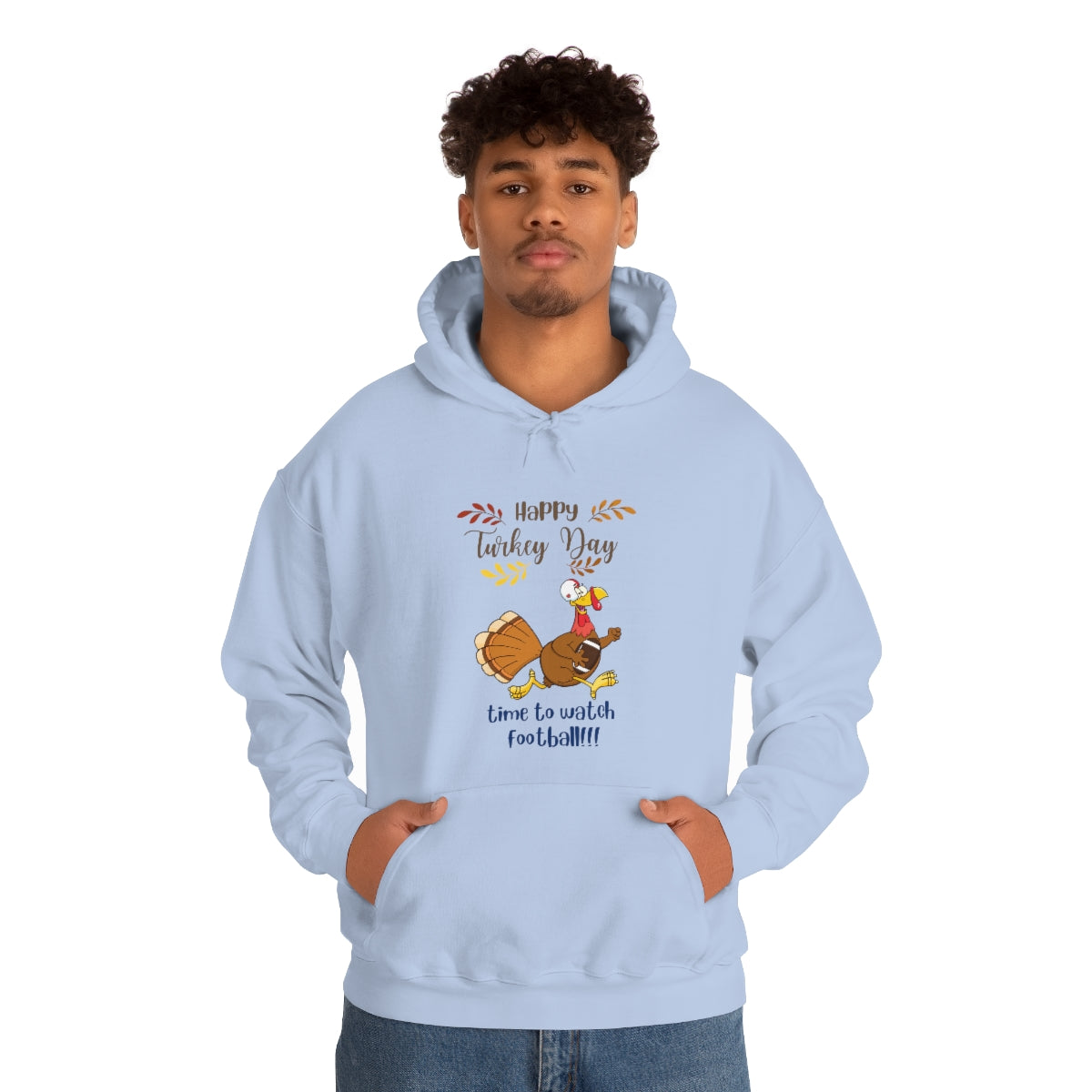 Happy Turkey Day Unisex Heavy Blend™ Hooded Sweatshirt